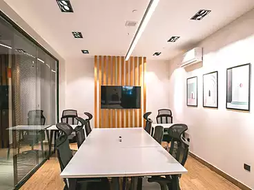 مساحة مكتبية للإيجار في شارع التسعين الجنوبي، شارع التسعين، 690 متر