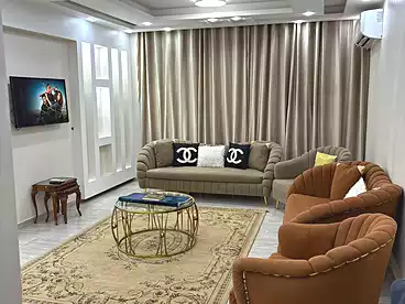 Furnished Apartment For rent in Gannah October, Compounds in 6 October, 130 sqm