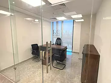 Offices For rent in Garden Residence Hyde Park, Compounds in New Cairo, 350 sqm