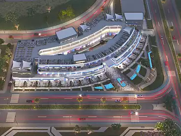 محلات للبيع في المرحلة 2، منطقة الشاليهات، 44 متر