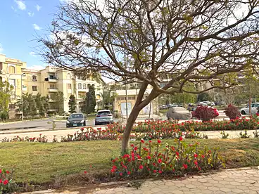 Apartment with Garden For sale in El Khamayel, Compounds in Sheikh Zayed, 175 sqm