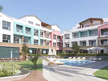 Chalets For sale in Virginia Plaza Resort - Solid, North Coast Resorts, 70 sqm