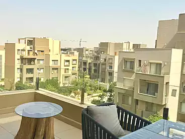 بنتهاوس للإيجار في كمبوند فيلدج جيت - بالم هيلز، كمبوند بالتجمع الخامس، 210 متر