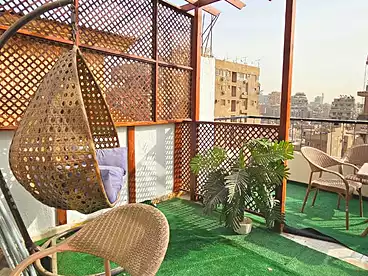 شقق مفروشة للإيجار في شارع الإسراء، المهندسين، 200 متر