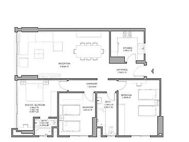 Apartments For sale in One Kattameya Compound - Morshedy Group, Compounds in Maadi, 145 sqm