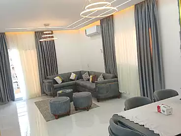 Serviced Apartments For rent in Fifth Neighbourhood, El Sheikh Zayed, 168 sqm