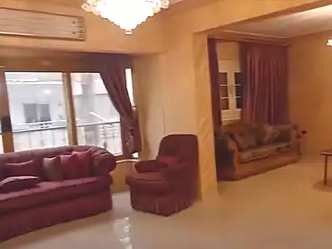 Furnished Apartment For rent in Wali Al Ahd St., Hadayek El Koba, 230 sqm