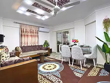 Furnished Apartment For sale in Shatee El Nakheel, Al Agamy, 135 sqm