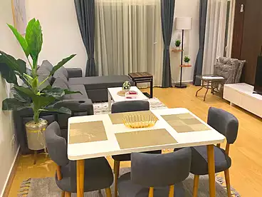 Serviced Apartments For rent in Radwan Allam St., Extension of Rehab, 100 sqm