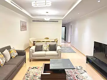 Furnished Apartment For rent in Aura - Cairo Festival City Compound, Cairo Festival City Compound - Al Futtaim, 132 sqm