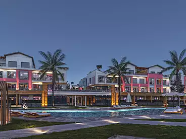 Chalets For sale in Virginia Plaza Resort - Solid, North Coast Resorts, 50 sqm