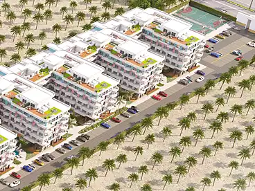 شاليهات للبيع في منتجع فيرجينيا فلاور - سوليد، منتجعات الساحل الشمالى، 28 متر