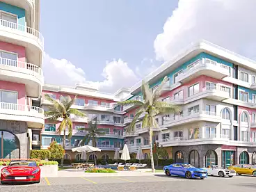 شاليهات للبيع في منتجع فيرجينيا فلاور - سوليد، منتجعات الساحل الشمالى، 45 متر