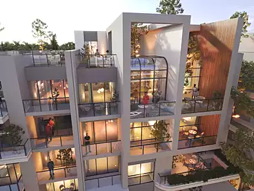 Properties For sale in The Lark Residence - Tamayoz, Compounds in New Cairo, 104 sqm