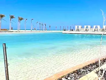 شاليهات للبيع في منتجع هاسيندا ووترز - بالم هيلز، منتجعات الساحل الشمالى، 106 متر