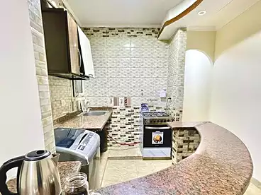 Furnished Apartment For rent in El Mandara, Alexandria, 70 sqm