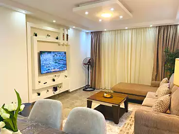 شقق فندقية للإيجار في كمبوند أشجار دارنا - ام سكويرد، كمبوند بالمعادي، 120 متر