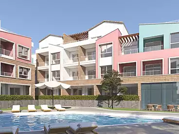 شاليهات للبيع في منتجع فيرجينيا بلازا - سوليد، منتجعات الساحل الشمالى، 50 متر