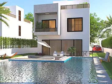 Villas For sale in Park Valley Diwan Compound - EFID, Expansion Of El Sheikh Zayed City, 279 sqm