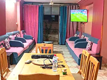 Furnished Apartment For rent in Dr Lashin St., El Mariotia, 130 sqm