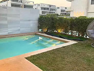 Furnished Apartment For rent in Lake View Residence - El Hazek, Compounds in New Cairo, 191 sqm