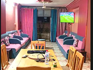 Furnished Apartment For rent in Dr Lashin St., El Mariotia, 130 sqm