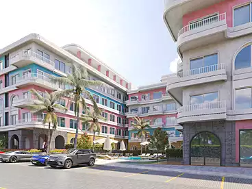 شاليهات للبيع في منتجع فيرجينيا فلاور - سوليد، منتجعات الساحل الشمالى، 50 متر