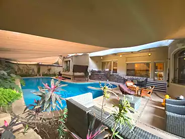 Serviced Apartments For rent in Akhnaton St., Fifth Neighborhood, 445 sqm