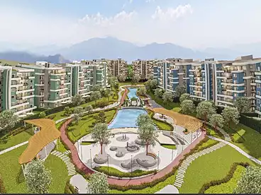 Apartment للبيع في كمبوند روك وايت، كمبوند فى هليوبوليس الجديدة، 141 متر