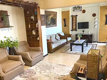 Furnished Apartment For rent in Sphinx Square, El Mohandeseen, 120 sqm