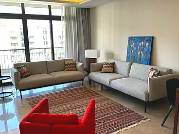 شقق مفروشة للإيجار في أورا - كمبوند كايرو فيستيفال سيتي، كمبوند كايرو فيستيفال سيتي - الفطيم، 160 متر