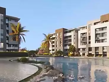 شقة بحديقة للبيع في كمبوند أكاسا ميا - دار العالميه، كمبوند بالتجمع الخامس، 160 متر