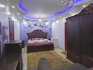 Furnished Apartment For rent in El Mandara, Alexandria, 140 sqm