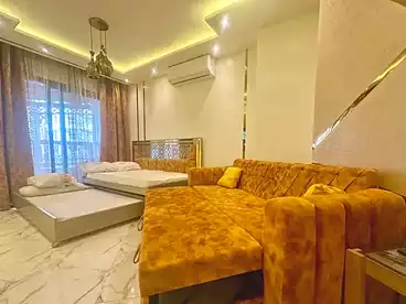 Chalet with Garden For rent in Hai El Ganob, Port Said City, 80 sqm