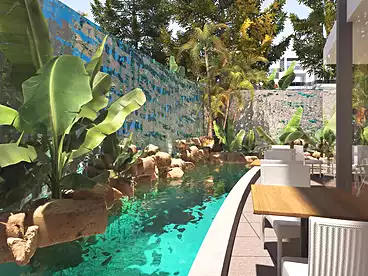 Apartment with Garden For sale in One 7 Resort - Kronberg, Hurghada Resorts, 245 sqm
