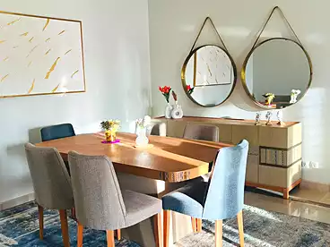 Furnished Apartment For rent in Boulevard Residence Mivida, Mivida Compound - Emaar, 220 sqm