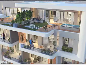 Apartments For sale in Amara Residence - New Paln, Compounds in New Cairo, 155 sqm