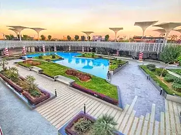 شقق للبيع في كمبوند بورتو نيو كايرو - عامر جروب، كمبوند بالتجمع الخامس، 143 متر