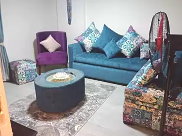 Furnished Apartment For sale in Al Asafra Bahri, El Asafra, 90 sqm