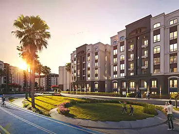 شقق للبيع في كمبوند اليكس ويست - بارونز، كمبوند بكينج مريوط، 217 متر