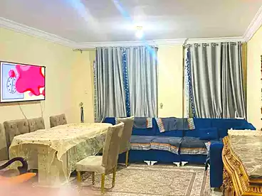 Furnished Apartment For rent in Dar Misr, 10th of Ramadan, 120 sqm