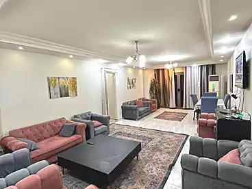 Furnished Apartment For rent in Ashgar Darna Compound - M Squared, Compounds in Maadi, 180 sqm