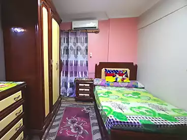 شقق مفروشة للإيجار في سموحة، الاسكندرية، 89 متر