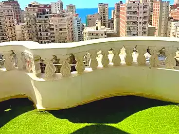 Furnished Apartment For sale in Mahmoud El Isawy St., Sidi Beshr Bahri, 125 sqm