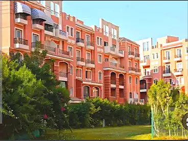 Apartment with Garden For sale in Rawdet Zayed Compound - Al Moez Group, Compounds in Sheikh Zayed, 75 sqm
