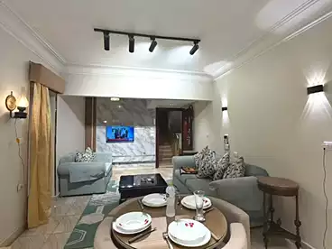 Furnished Apartment For rent in Ahmed Oraby St, El Mohandeseen, 120 sqm