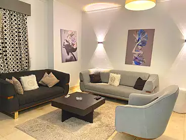 Apartments For rent in The Village Compound - Palm Hills, Compounds in New Cairo, 165 sqm