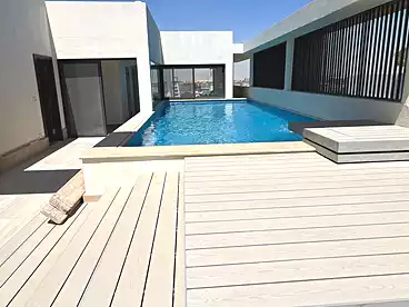 Penthouse For rent in Lake View Residence - El Hazek, Compounds in New Cairo, 345 sqm