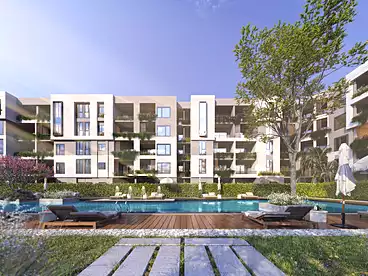 Apartments For sale in Platinum Resort - Orbit Group, Hurghada Resorts, 106 sqm