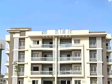 Apartment with Garden For sale in El Khamayel, Compounds in Sheikh Zayed, 156 sqm